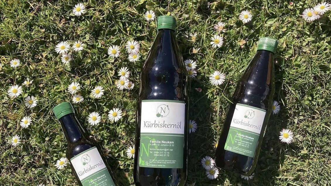 Kürbiskernöl | © Hofladen Neukam