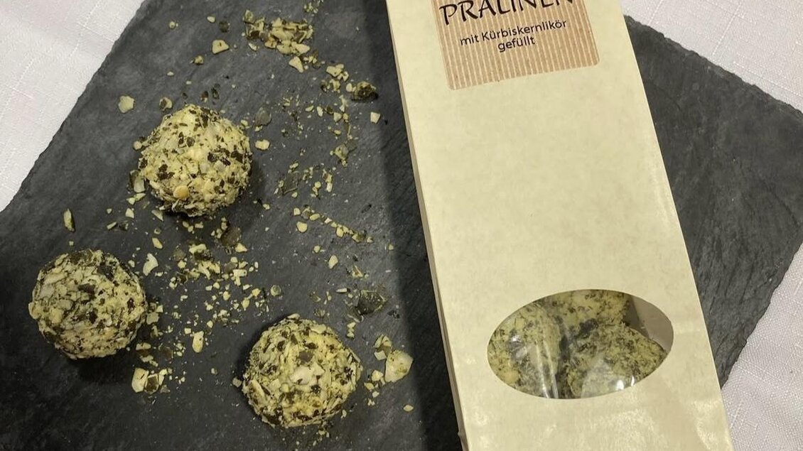 Kürbiskern-Pralinen | © Hofladen Neukam