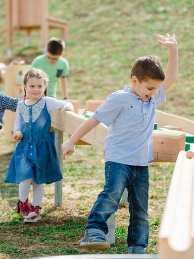Südsteirische Kugelbahn beim Ratscher Landhaus | © Karin Bergmann | Karin Bergmann | © Karin Bergmann