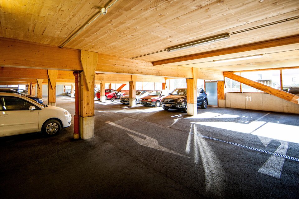 Wooden parking garage - Impression #1 | © Holzwelt Murau