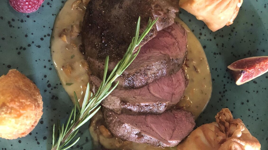 Zu sehen ist ein Hauptgang beim Gasthaus Das Leitner. | © Das Leitner