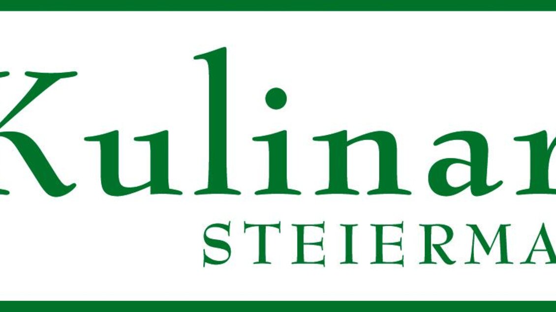 Ein einfaches Logo mit dem Text "Kulinarium STEIERMARK" und einem Herzsymbol. Es vermittelt ein Gefühl von regionaler Kulinarik und Gastfreundschaft. | © Kulminarium