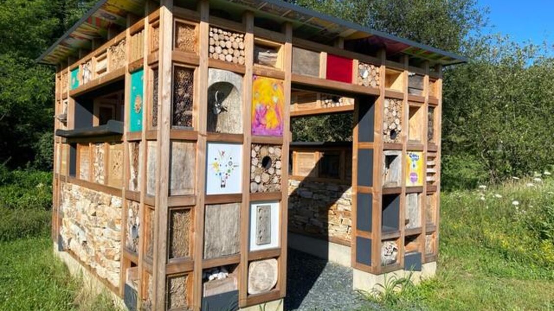 Insektenhotel | © Gemeinde Unterlamm