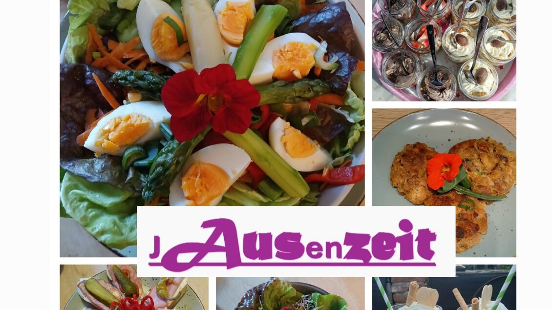 Eine Auswahl an köstlichen Gerichten, darunter Salate, Snacks und Desserts. Die Farben und die Präsentation sind ansprechend und einladend. | © Sarah Windisch