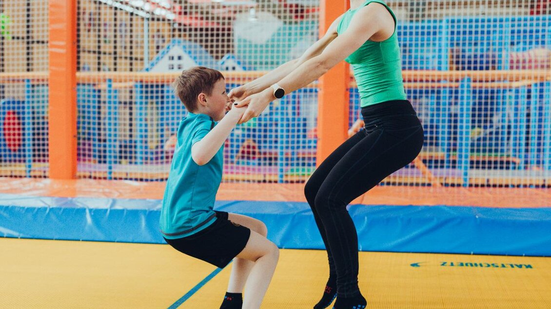 Jump25 am Trampolin | © Lex Karelly