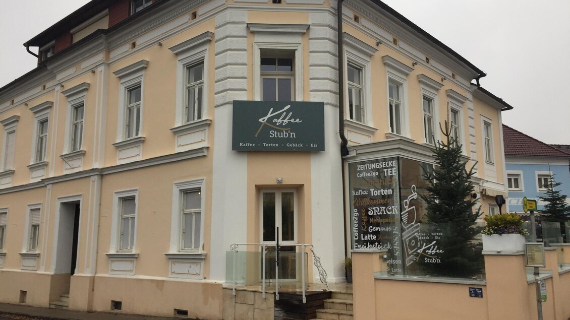 Aussenansicht Kaffee Stub´n. | © Tourismusverband Oststeiermark