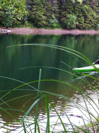Kajak fahren auf der Hirzmannsperre | © TV Region Graz - Claudia Hajek