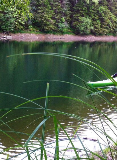 Kajak fahren auf der Hirzmannsperre | © TV Region Graz - Claudia Hajek