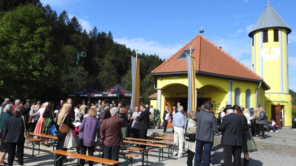 Einweihungsfeier der Kapelle | © Erich Hieden