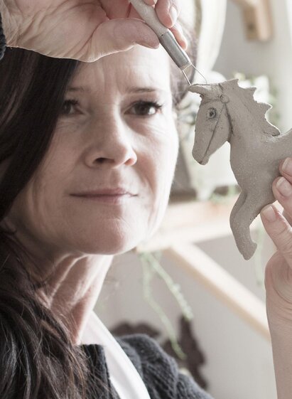 Modellieren | Keramikatelier E. Brodatsch-Häusler | © Keramikatelier E. Brodatsch-Häusler