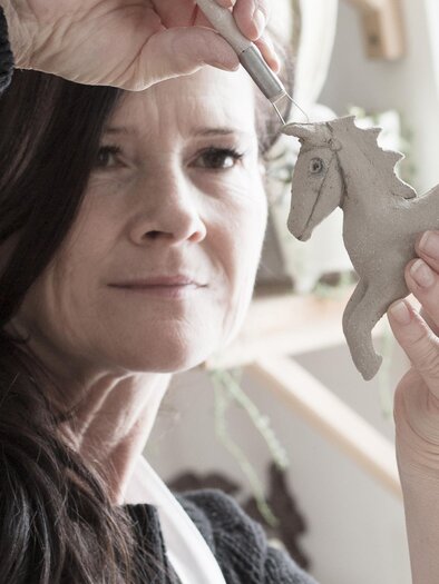 Modellieren | © Keramikatelier E. Brodatsch-Häusler