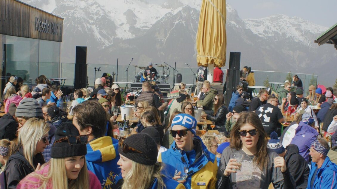 Skilehrerparty im März auf der Kessler Alm | © Kessler Alm