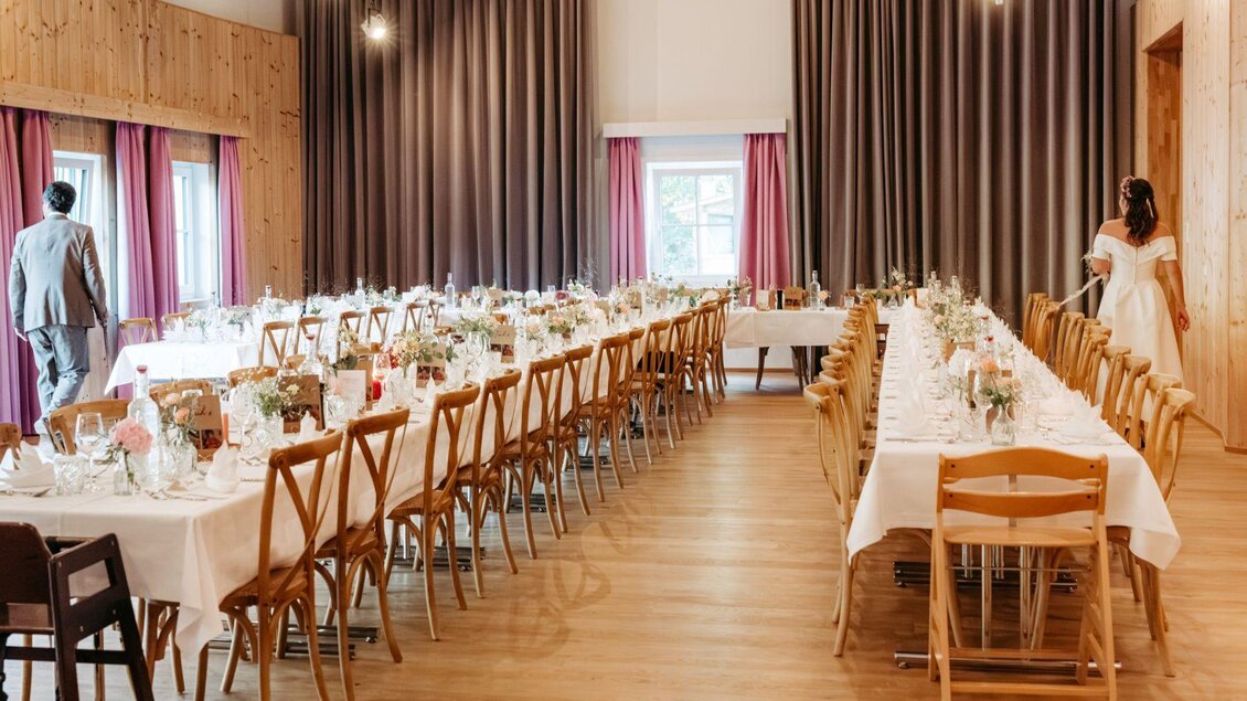 Kölbl Saal- Narzissendorf Zloam | © Narzissendorf Zloam www.zloam.at