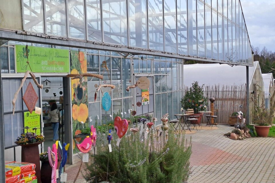 Kleines Café in der Biogärtnerei - Impression #1