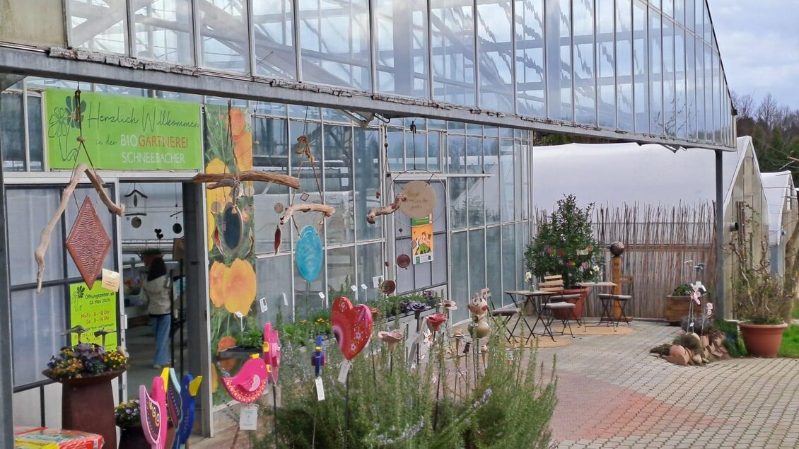 Kleines Café in der Biogärtnerei - Impressionen #2.2