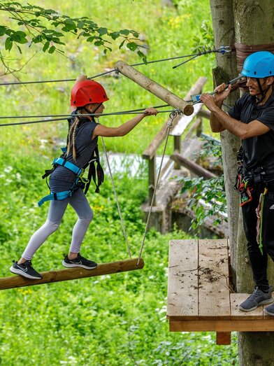 Kletterpark Lipikrax, Köflach, Kinderparcour | © Kletterpark Piber Eddy Aldrian