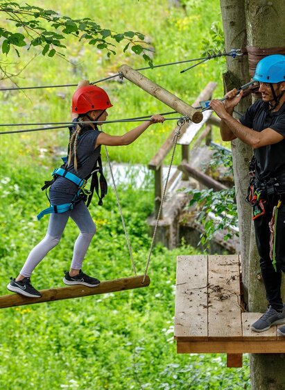 Kletterpark Lipikrax, Köflach, Kinderparcour | © Kletterpark Piber Eddy Aldrian