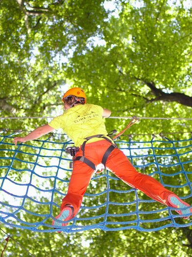 Kletternetz im Kletterwald Hilmteich | © WAP | © WAP