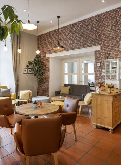 JUFA-Klostercafe-Innen1-Murtal-Steiermark | JUFA Hotels | © JUFA Hotels