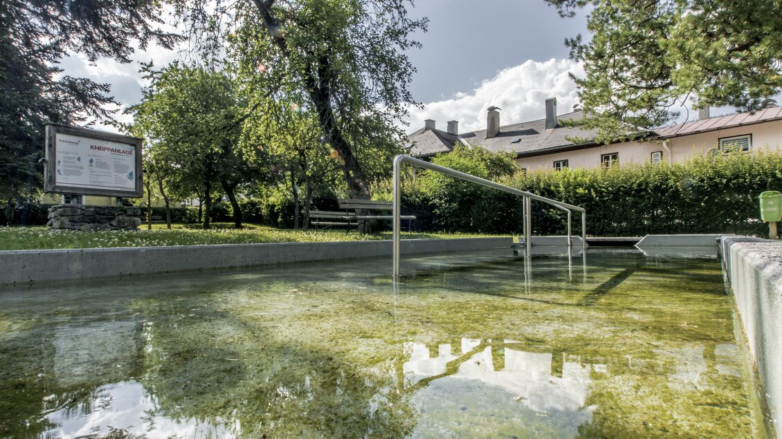 Erfrischendes Kneippbecken | © Gerhard Pilz