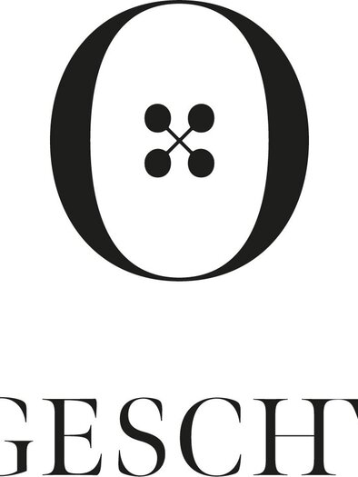 A simple and elegant logo with the inscription "Knopfgeschwister". The design features a button in the middle of the letter "O". | © Knopfgeschwister
