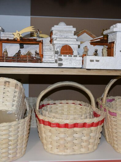 Basket weaving and crib maker_baskets_Eastern Styria | © Korbflechten und Krippenbauer