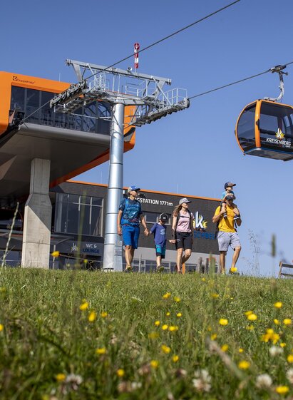 Kreischberg Gondelbahn & DiscGolf | Tom Lamm | © Murtal Seilbahnen Betriebs GmbH