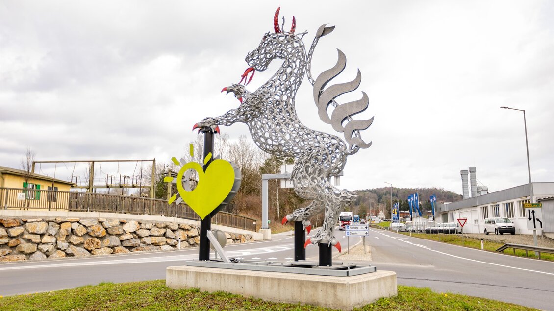 K.H.S.Gleisdorf_Skulptur_Oststeiermark | © Tourismusverband Oststeiermark