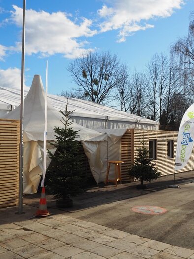Ice skating rink_Entrance_Eastern Styria | © Stadtgemeinde Gleisdorf_Tourismusverband Oststeiermark