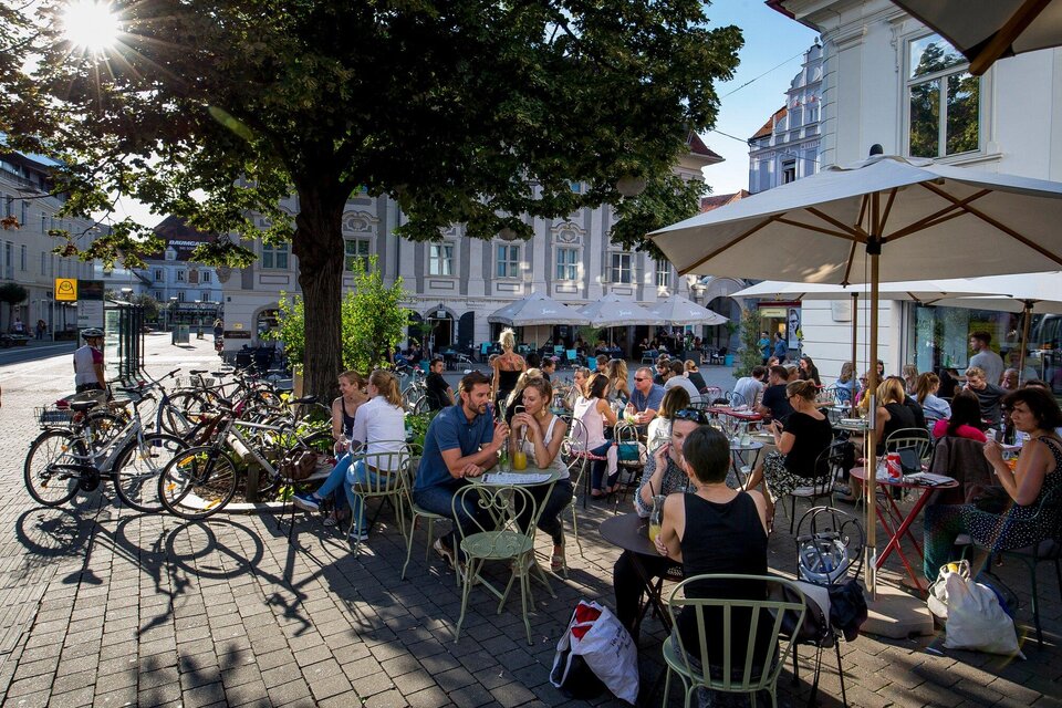 Kunsthauscafé Graz - Impression #1 | © Graz Tourismus - Tom Lamm