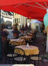 Kurcafé-Konditorei Lewandofsky-Temmel, Gastgarten | © TVB Ausseerland - Salzkammergut_Viola Lechner | © TVB Ausseerland - Salzkammergut_Viola Lechner