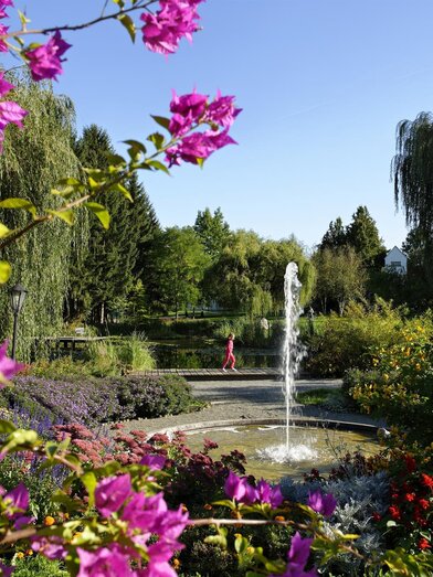 fountain and pond | © Bernhard Bergmann | TVB Bad Waltersdorf | © Bernhard Bergmann