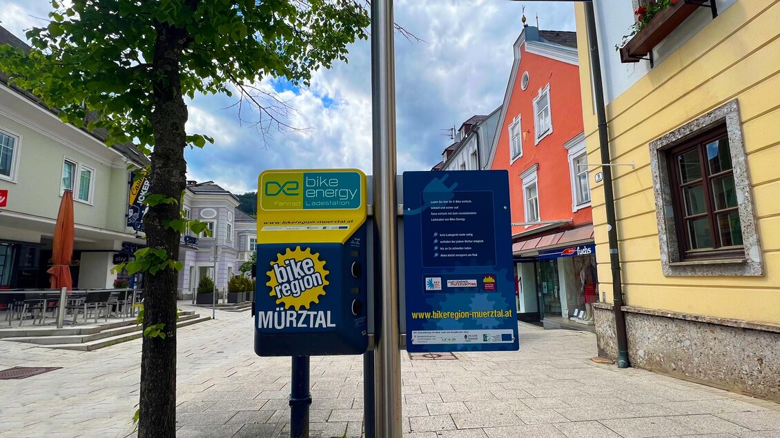 Ladestation Stadtamt Mürzzuschlag | © TV Hochsteiermark