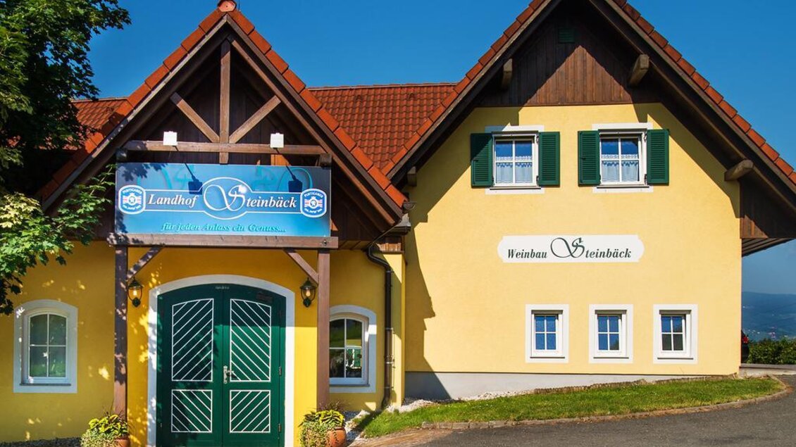 Ansicht des Eingangsbereiches | © Landhof Steinbäck