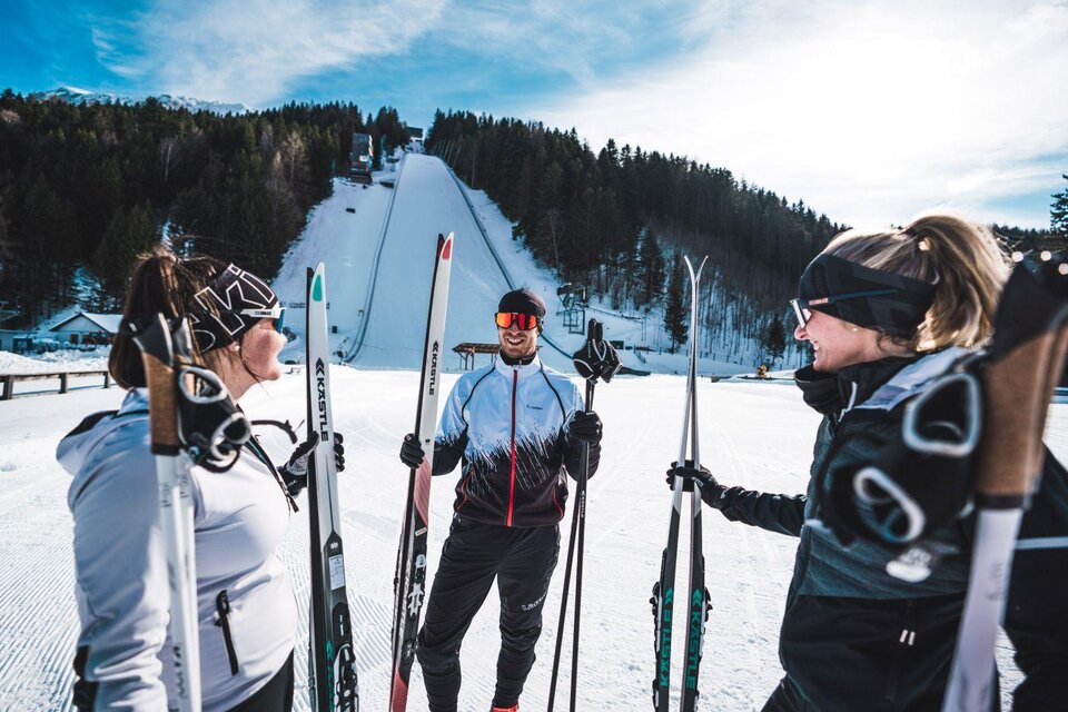 Cross country skiing on the Kulm - Impression #1