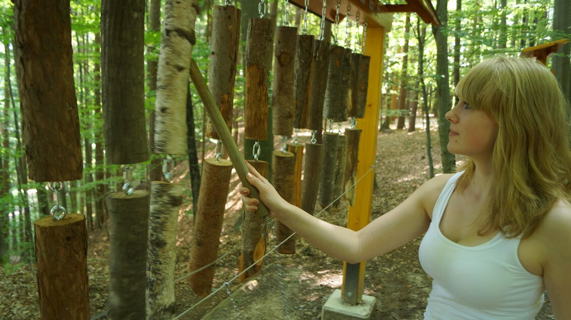 Holzxylophon_NaturKRAFTpark_Oststeiermark | © Michael Fischer