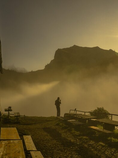 Sonnenaufgang | © Leobner Hütte