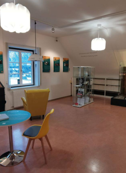 Literaturmuseum, Altaussee, Sitzbereich | Kulturfux | © Kulturfux