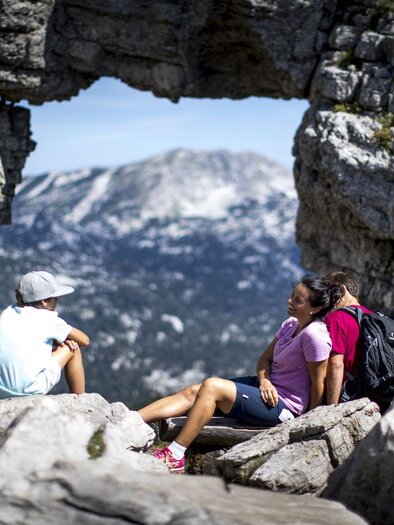 Loser, Altaussee, Loserfenster | © TVB Ausseerland - Salzkammergut-Tom Lamm