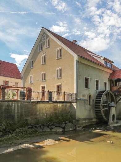 Ottersbachmühle mit Mühlenrad | © Foto De Monte | © Foto De Monte