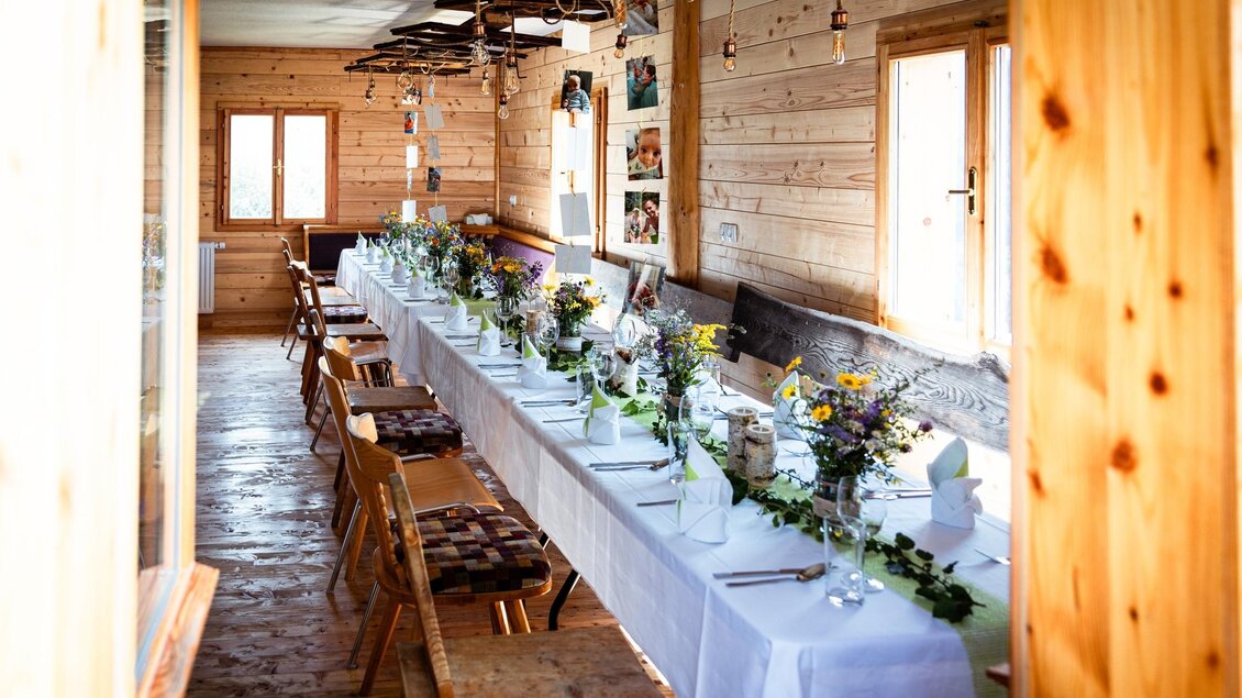 Feier auf der Müller Huam | © Müller