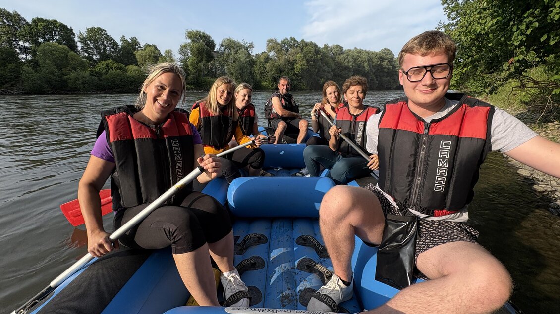 Bootstour auf der Mur