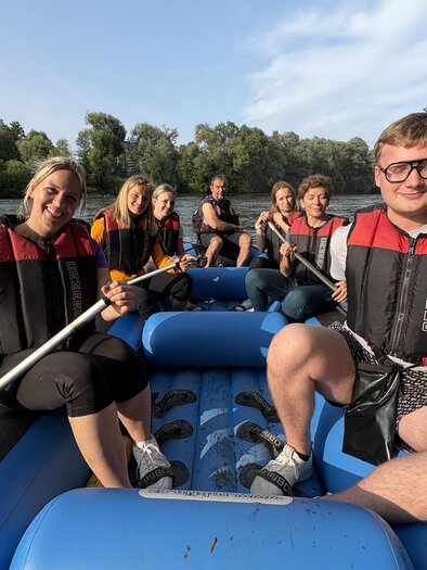 Bootstour auf der Mur