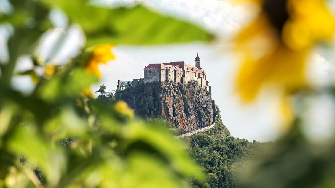 Blick auf die Riegersburg | © Malerwinkl