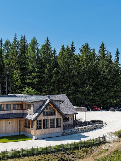 zu sehen ist eine Luftaufnahme vom Masenberger Olmstoll. | © Kurt Elmleitner