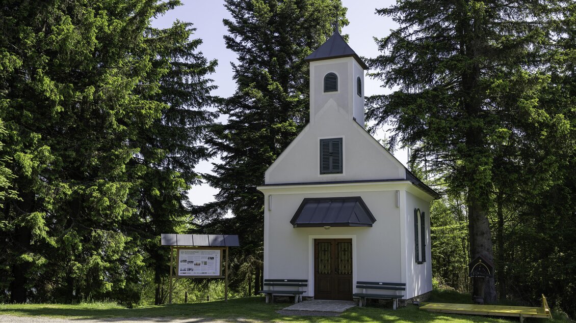 zu sehen ist die Glückskapelle am Masenberg. | © Kurt Elmleitner