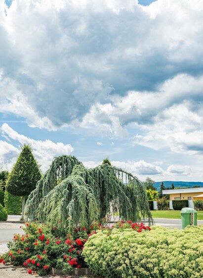 Parkplatz vor der Gartenwelt | © Region Graz-Mias Photoart