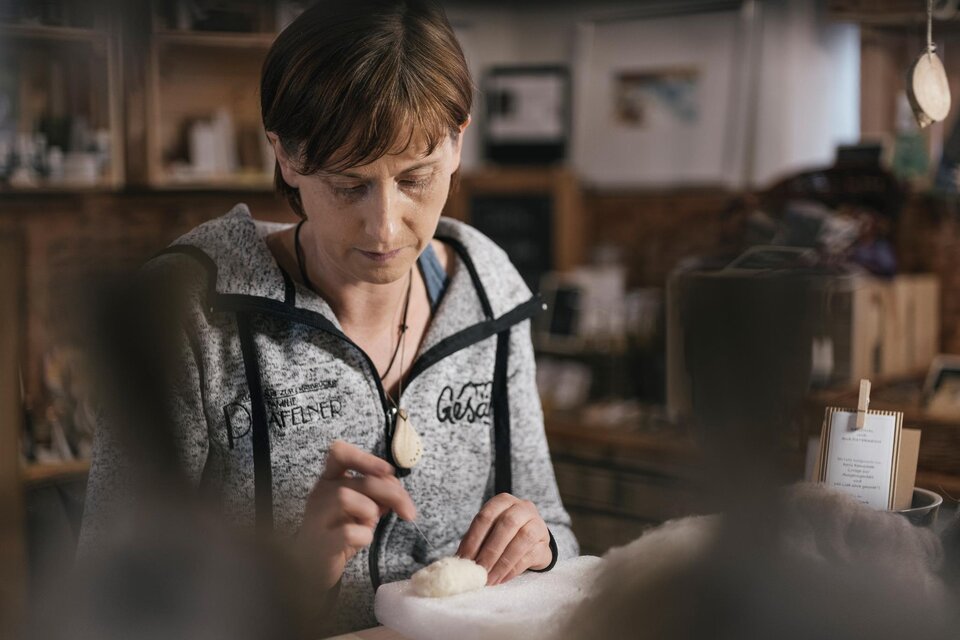 Mit Liab söwa gmocht - Felting - Impression #1 | © Stefan Leitner