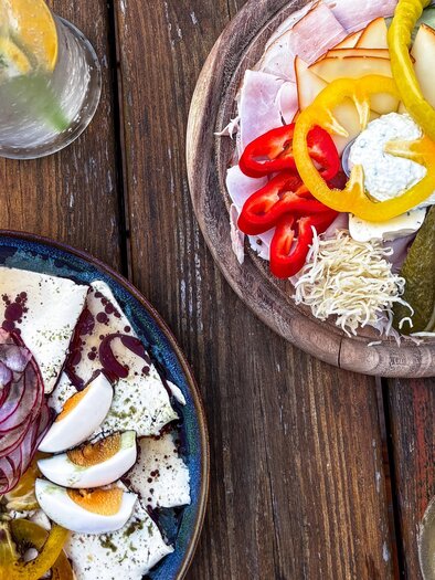 Snack at the Mostwirtshaus Putz'n - Riebenbauer | © Oststeiermark Tourismus