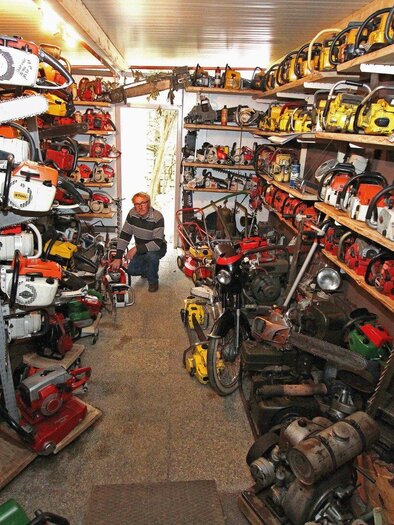 41-Motorsägensammlung-Berghold | © Johann Schleich